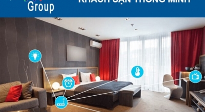 Giải pháp phòng khách sạn thông minh Anvgroup